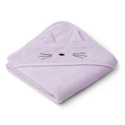 Liewood badcape junior Augusta, cat light lavender