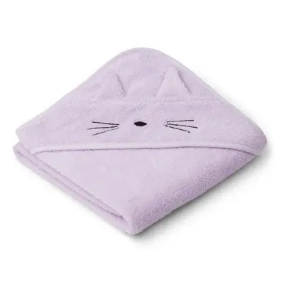 Liewood badcape junior Augusta, cat light lavender