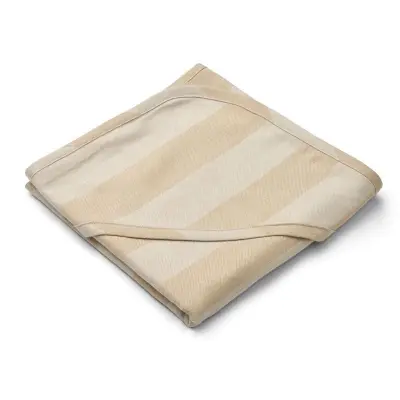 Liewood badcape Mie, rand safari/sandy