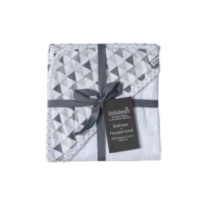 Littleheart, Badcape Confetti Grå