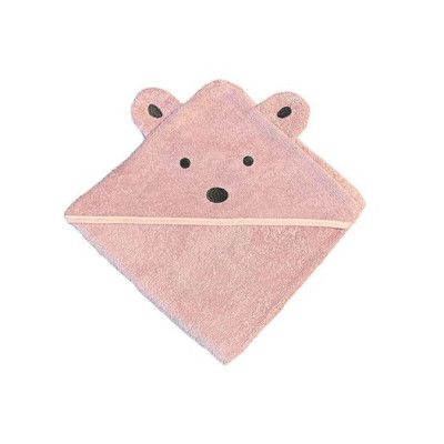 Mini Dreams badcape Teddy Bear, rosa
