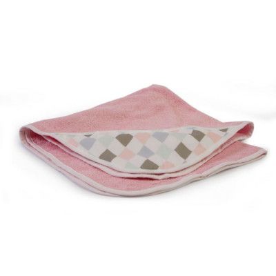 NG Baby Badcape Harlequin (Rosa)