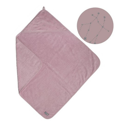 Vinter&Bloom badcape Northern Lights, stella pink