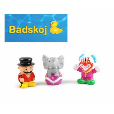 Badlek, Cirkusdirektör, Elefant, Clown