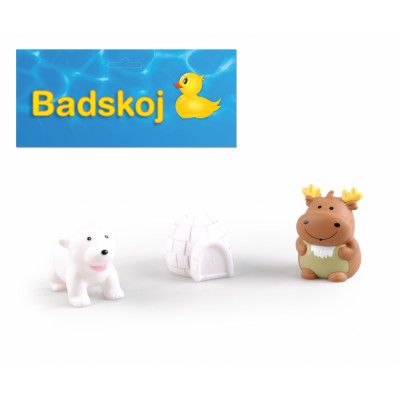 StorOchLiten Badlek, Polardjur , Isbjörn, Iglo, Älg