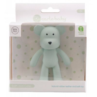 Carlo Baby Badleksak Björnen Boo (Grön)