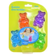 Dykleksaker Gummibjörnar 4-pack