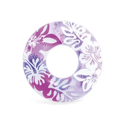 INTEX Badring Clear 91cm Lila - INTEX -  Leksaksaffären