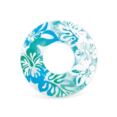 INTEX Badring Clear 91cm Turkos - INTEX -  Leksaksaffären