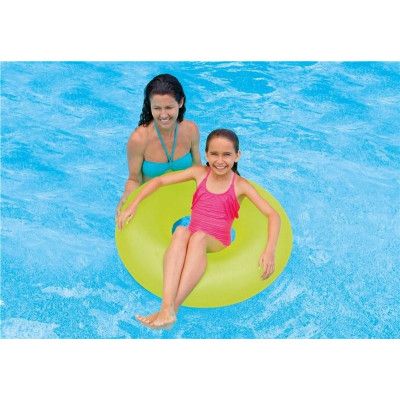 Intex Badring Neon 91cm Gul