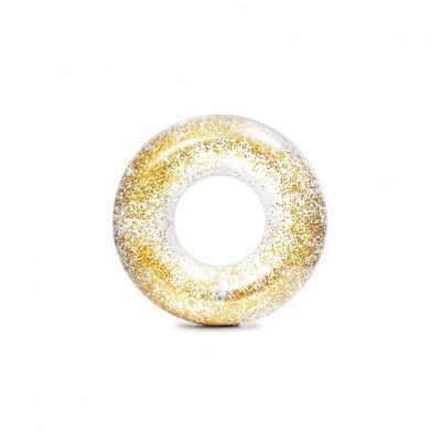 INTEX Glitter Badring (Välj variant) : Färg - Gold - INTEX -  Leksaksaffären