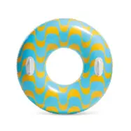 INTEX Stargaze Badring med handtag Blå&Gul