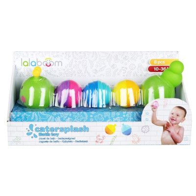 Lalaboom Larv Badleksak 8 delar