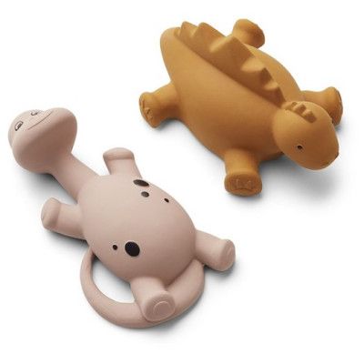 Liewood badleksak Algi 2-pack, rose mix