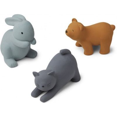 Liewood badleksak David 3-pack, blue multi mix