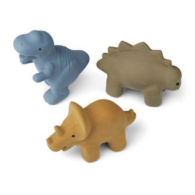 Liewood badleksak David 3-pack, dino multi mix