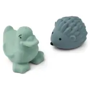 Liewood badleksak Henrik 2-pack, peppermint/blue