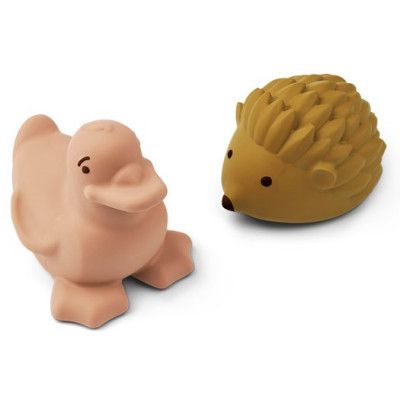 Liewood badleksak Henrik 2-pack, tuscany rose/golden