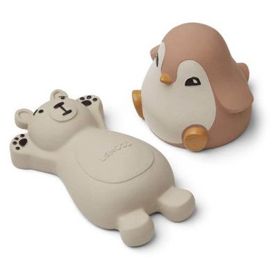 Liewood badleksak Knud 2-pack, rose mix