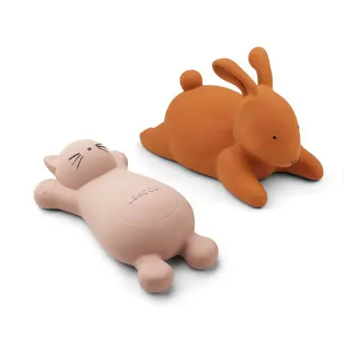 Liewood badleksak Vikky 2-pack, cat rose