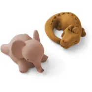 Liewood badleksak Vikky 2-pack, safari dark rose mix