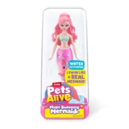 Pets Alive Robo Mermaid Rosa hår - PetsAlive -  Leksaksaffären