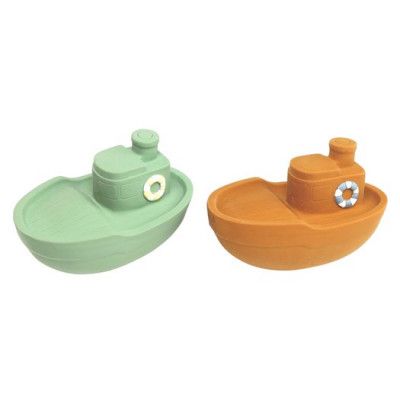 Rätt Start badleksak naturgummi 2-pack, livbåtar