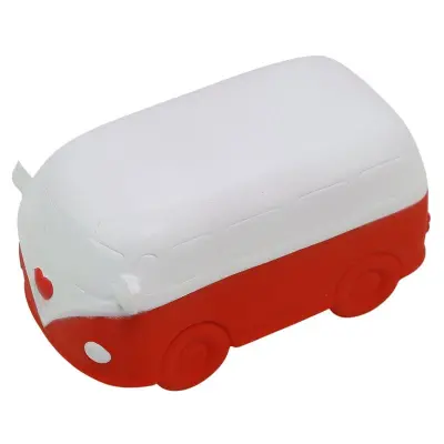 Rätt Start badleksak naturgummi, folklig buss röd