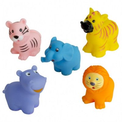 Rätt Start Badleksaker Djurfamilj 5-pack