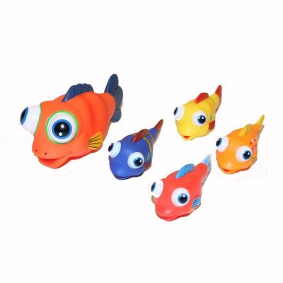 Rätt Start Badleksaker Fiskar 5-pack