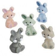 Rätt Start badleksaker kaniner pastell 5-pack