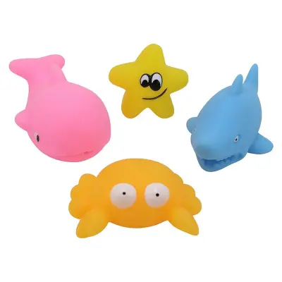 Rätt Start badleksaker koralldjur 4-pack