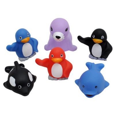 Rätt Start Badleksaker Polardjur 6-pack