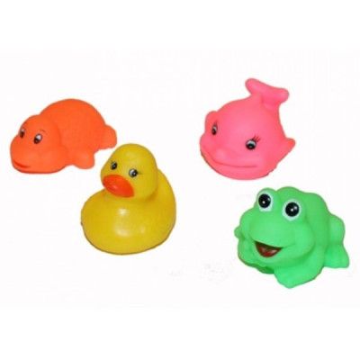 Rätt start Rätt Start, Badleksaker Minidjur 4-pack