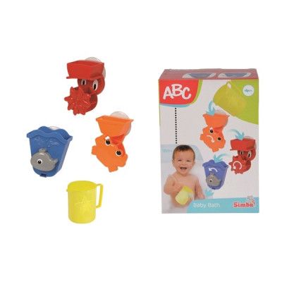 Simba ABC, Baby Bath - Badleksaker 4 st