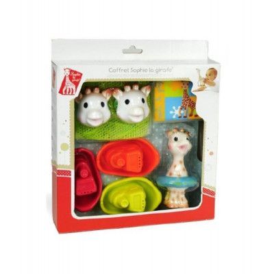 Sophie the Giraffe Sophie the giraffe, Sophie Presentset Badleksaker