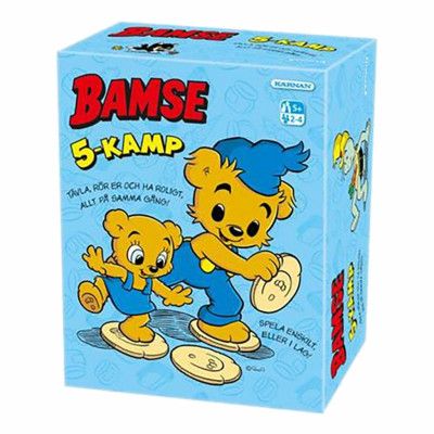 Bamse 5-kamp Barnspel
