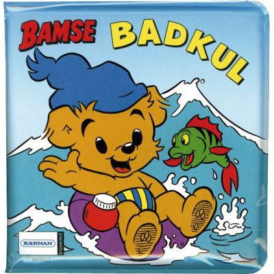 Bamse Badkul Badbok - Bamse -  Leksaksaffären