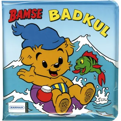 Bamse Badkul Badbok - Bamse -  Leksaksaffären