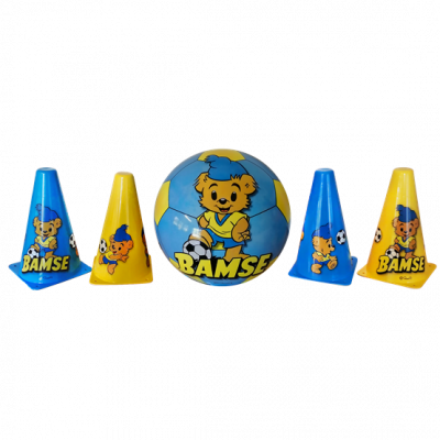 Bamse - Bamse Fotbolls Kit Med Koner