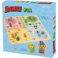 Bamse Fia i trä - Bamse -  Leksaksaffären