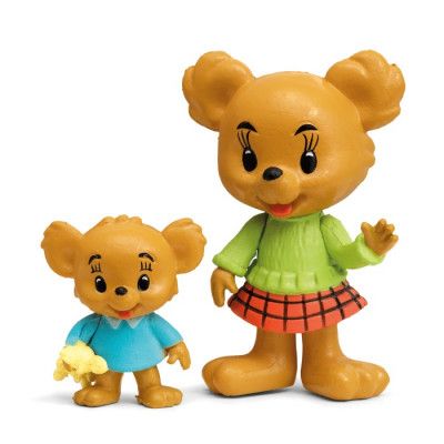 Bamse Figurset Brummelisa&Brumma