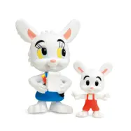 Bamse Figurset Nina Kanin&Minihopp - Bamse -  Leksaksaffären