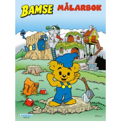 Bamse Målarbok