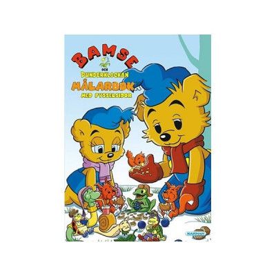 Kärnan Bamse, Målarbok - Bamse&Dunderklockan