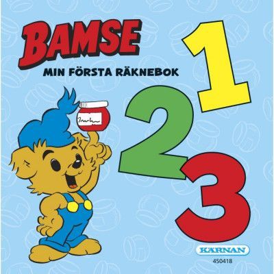 Bamse Min första räknebok 123