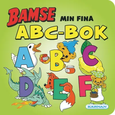 Bamse Min fina ABC-bok - Bamse -  Leksaksaffären