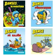 Bamse Miniböcker 4-pack - Bamse -  Leksaksaffären