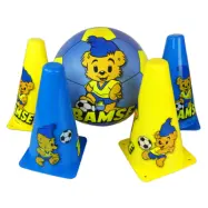 Bamse Plastfotboll med koner