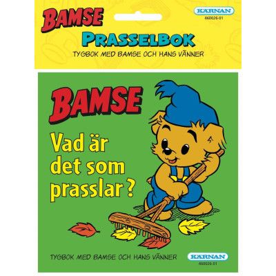 Bamse Prasselbok - Bamse -  Leksaksaffären